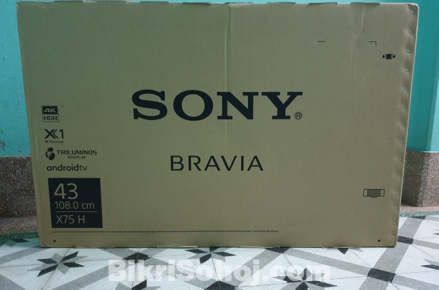 Sony Bravia KD-43X7500H 4k UHD ANDROID LED TV